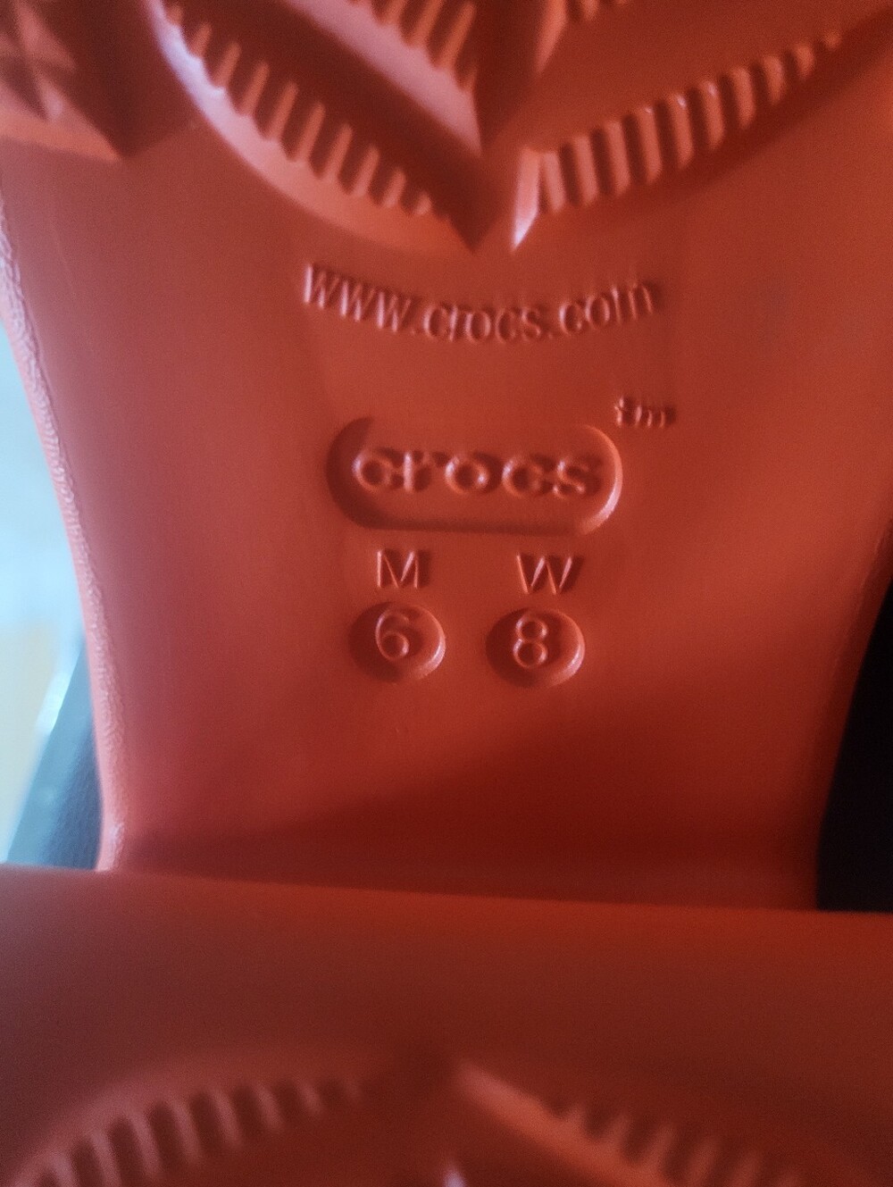 New Crocs Siren Platform Clogs in Lava Orange,Women's 8 - Picture 12 of 15